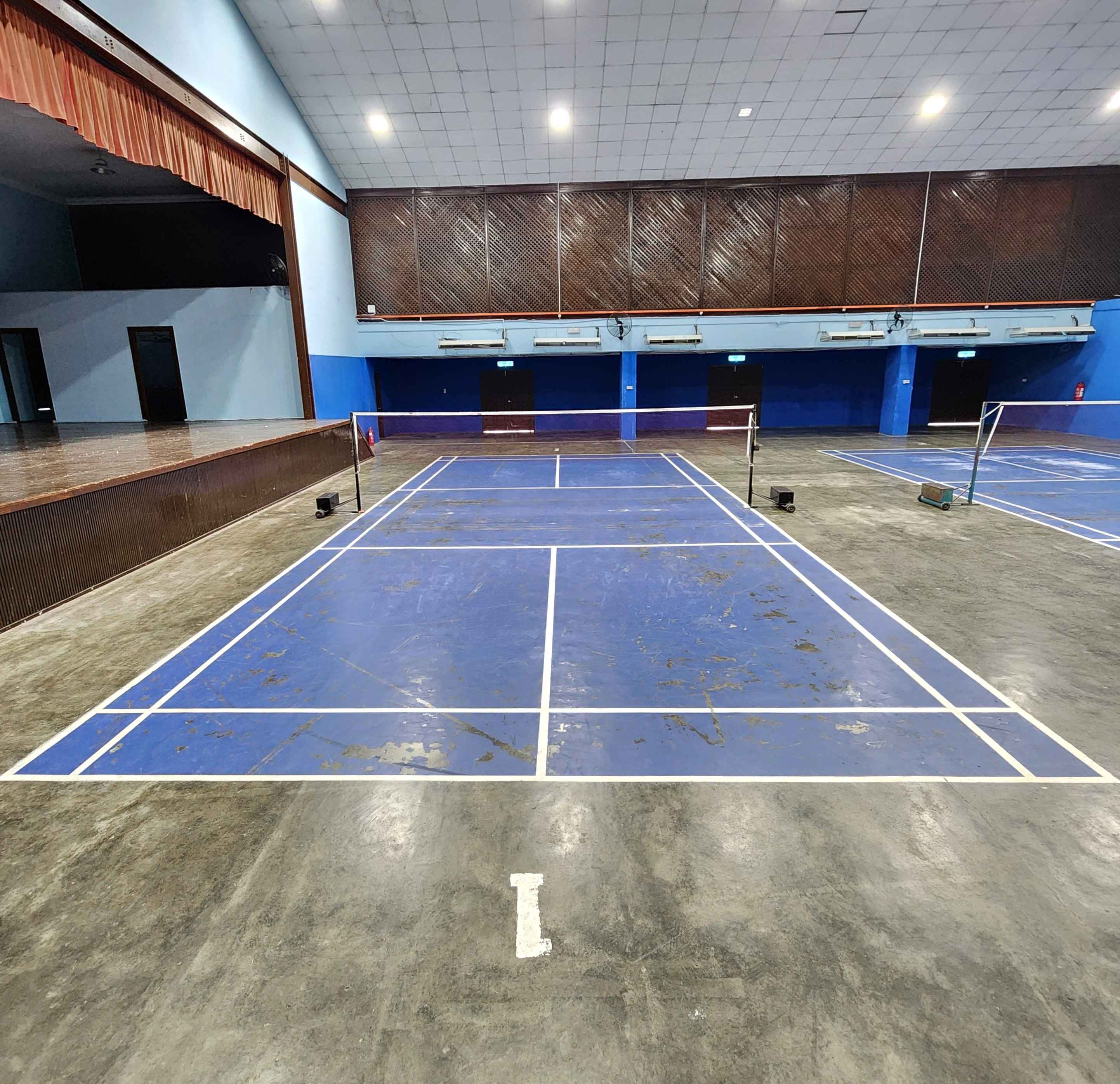 GELANGGANG BADMINTON 1 (DEWAN TAN SRI HAJI GHAZALI JAWI)